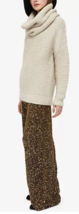 French Connection Aida Sequined Wide-Leg Pants, Various Sizes - £94.51 GBP