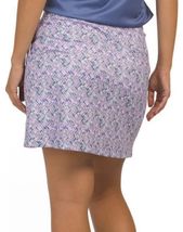 NWT Ladies BERMUDA SANDS Lavender Slate Blue Danica Knit GOLF SKORT S M L XL image 2