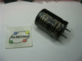 Electrolytic Capacitor Nichicon CE 100uF 200VDC 85C Snap-In - NOS Qty 1 - $7.59