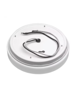 7 in. White Round Closet Light LED Flush Mount Ceiling Light 810 Lumens ... - $17.79 CAD