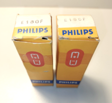 NOS NIB pair of Philips E180F tubes - $22.77