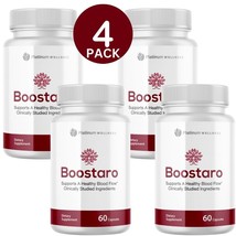 4- PACK-Boostaro- Male Virility Blood Flow Supplement, Bostaroo (60 Caps... - $123.70