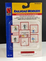 Life-Like 1130 Railroad Workers 6 Figures HO Scale - $14.84