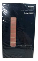 Avon Color Instant Manicure Dry Nail Enamel Strips Platinum Crystal - $10.89