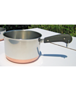 REVERE WARE 2 QT tall Sauce Pan Copper Bottom Vintage  USA~ Riverside CA... - $21.95