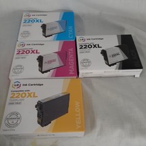 LD Replacement for Epson 220 XL Cyan Magenta Yellow Black Ink Cartridges 4 Pack - £14.65 GBP