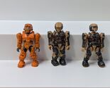 Mega Bloks Construx Halo UNSC Soldier Mini Figures lot 3 - $9.89