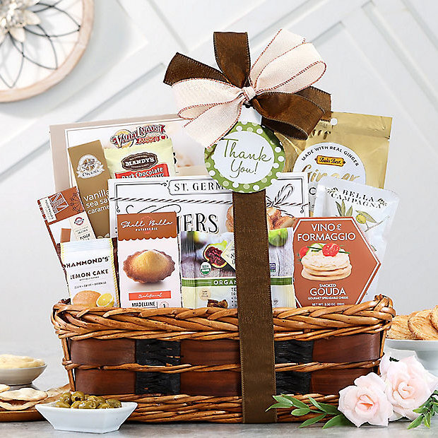 Thank You Traditions: Gourmet  Gift Basket - $65.95 Thank You Traditions: Gourmet  Gift Basket - $65.95