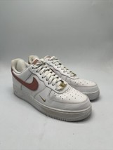 Nike Air Force 1 &#39;07 Essential White/Rust Pink Shoes CZ0270-103 Women&#39;s Size 9 - £70.70 GBP