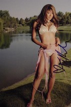 Traci Bingham hand signed sexy photo Playboy playmate - $25.00