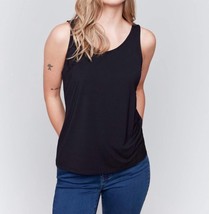 Charlie B bamboo tank in Black - size S - £33.96 GBP