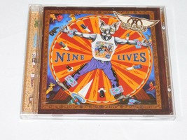 Nine Lives by Aerosmith CD 1997 Sony Music Entertainment Attitude Adjustment - £10.27 GBP