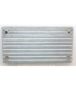 12-1/2”  x  6-1/2” x ¼” Machined Aluminum Decorative Plate Cover 8540 - $59.39