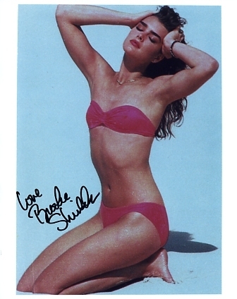 Primary image for Brooke Shields hand signed sexy hot bikini photo
