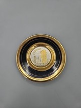 Chokin - 24KT Gold Edged &#39;&#39;Singapore&#39;&#39; Collector Plate 3&quot; - £11.72 GBP