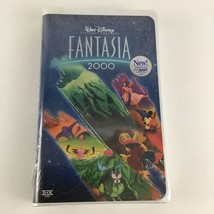 Walt Disney Fantasia 2000 Movie VHS Tape Animated Film Booklet Vintage Sealed - £19.29 GBP