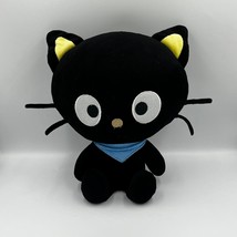Chococat Plush Sanrio/Fiesta 2011 Black Stuffed Animal Plush w/Blue Scarf - $44.99