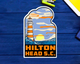 Hilton Head Island South Carolina Beach Lighthouse Sticker 4&quot; - £4.09 GBP