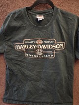 Harley-Davidson Quality Product Motorcycles T-Shirt - £30.01 GBP