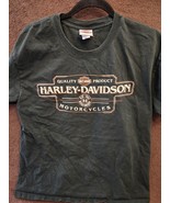 Harley-Davidson Quality Product Motorcycles T-Shirt - £30.05 GBP