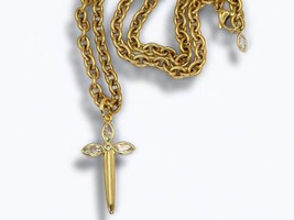 Jagged Halo Jewelry Women's Karma Dagger Necklace Size One Size - €52,70 EUR