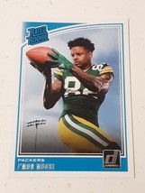 J&#39;mon Moore Green Bay Packers 2018 Donruss Rated Rookie Card #332 - £0.78 GBP