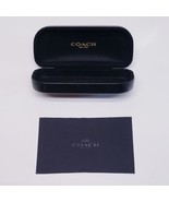 Coach Eyeglasses Case - Glasses Sunglasses Hard Shell Black Clam Box Holder - £9.72 GBP