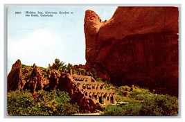 Hidden Inn at Gateway Garden of the Gods Colorado CO UNP DB Postcard S15 - £2.33 GBP