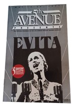 Vintage Playbill 5th Avenue Theatre Seattle 1991 Evita w Valerie Perri - $14.80