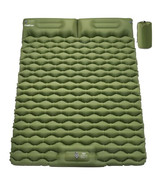 Kimevan Double Sleeping Pad for Camping, 3.15&#39;&#39; Extra-Thick Inflatable C... - £138.57 GBP