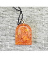 Amber pendant - Virgin Mary with Jesus - £15.71 GBP