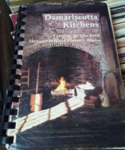 Damariscotta Kitchens Cookbook Favorite Recipes Lincoln County Maine - £3.97 GBP