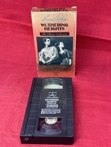 VHS Wuthering Heights Laurence Olivier Classic Collection B/W Video Tape - £4.69 GBP