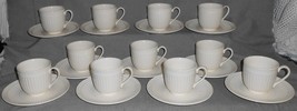 Set (11) Mikasa Italian Countryside Pattern Cups And Saucers - £70.95 GBP