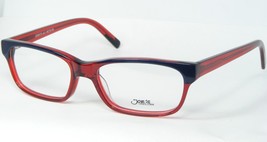 JOE&#39;S JOE90173 Coleur. 1 Transparent Rouge/Bleu Lunettes Monture 48-15-130mm - £66.92 GBP