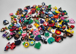 Shoe Charms for Plastic Clog Shoes, Croc Shoes, Assorted - 120 Charms - £10.25 GBP