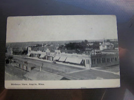 birdseye view street view ARGYLE  Minn. MN minnesota vintage postcard  - £15.92 GBP