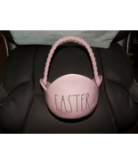 Rae Dunn Pink Ceramic Easter Basket NEW - £31.57 GBP
