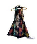 DO+BE Dress Womens Small Abstract Paint Splatter Halter Top Wearable Art... - $46.74