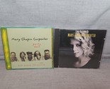 Lot of 2 Mary Chapin Carpenter CDs: Party Doll, Come On Come On - $9.48