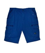 Cross Hatch  Blue Cargo  Men&#39;s Cotton Casual Shorts Black Lable Size 38W... - £28.46 GBP