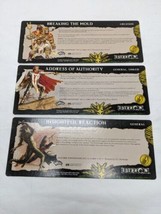 Lot Of (3) Dungeons And Dragons Campaign Cards Xen&#39;Drik Expeditions Set 3 - $20.48