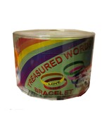Treasured Words Rubber Bracelets - 5 pieces per order - $9.85