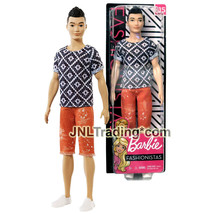 Year 2018 Barbie Fashionistas Series 12 Inch Doll #115 - Asian KEN FXL62 Boho - £27.96 GBP
