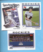 2004 Topps Colorado Rockies Baseball Team Set  - £3.97 GBP