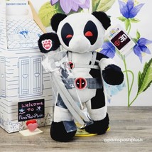 Build A Bear Marvel Deadpool 30th Anniversary Gray Plush w/Katana Soft B... - £119.90 GBP