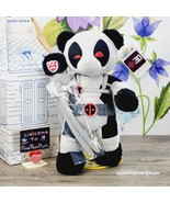 Rare Build A Bear Marvel Deadpool 30th Anniversary Gray Plush Katana Blades - $150.00