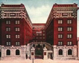 St Luke&#39;s Hospital Chicago IL Illinois UNP Unused 1910s Vtg Postcard VO Hammon - £3.12 GBP