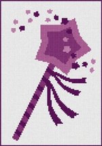 Pepita Needlepoint Canvas: Magic Wand, 7&quot; x 10&quot; - £39.50 GBP+