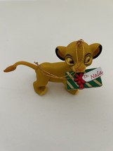 Disney Grolier President&#39;s Edition Lion King Simba Vintage Christmas Ornament - £15.46 GBP